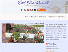 Tablet Screenshot of littlechutewindmill.org